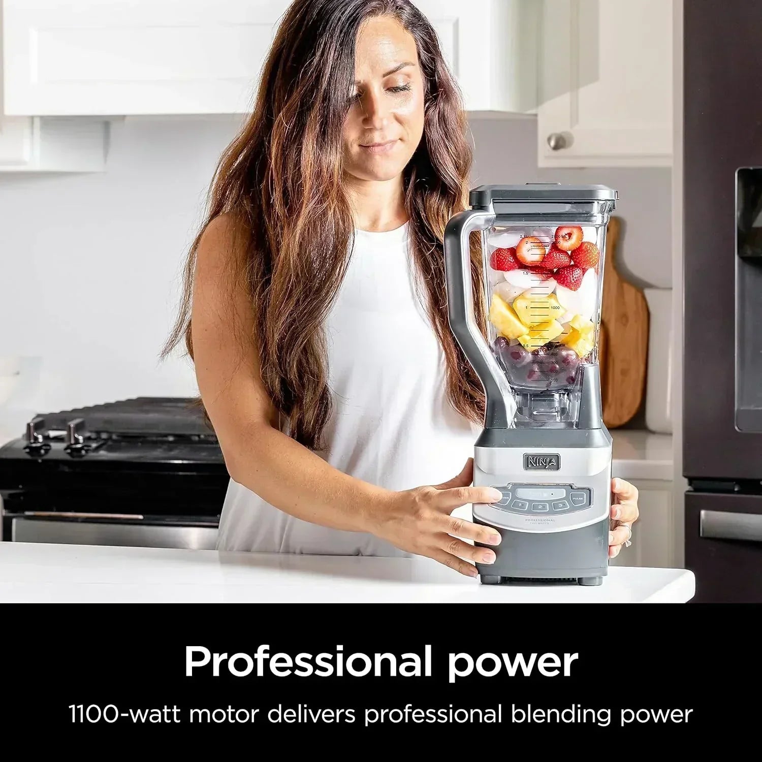 Ninja BL610 Professional 72 Oz Countertop Blender 1000-Watt Base Total Crushing Technology wourant