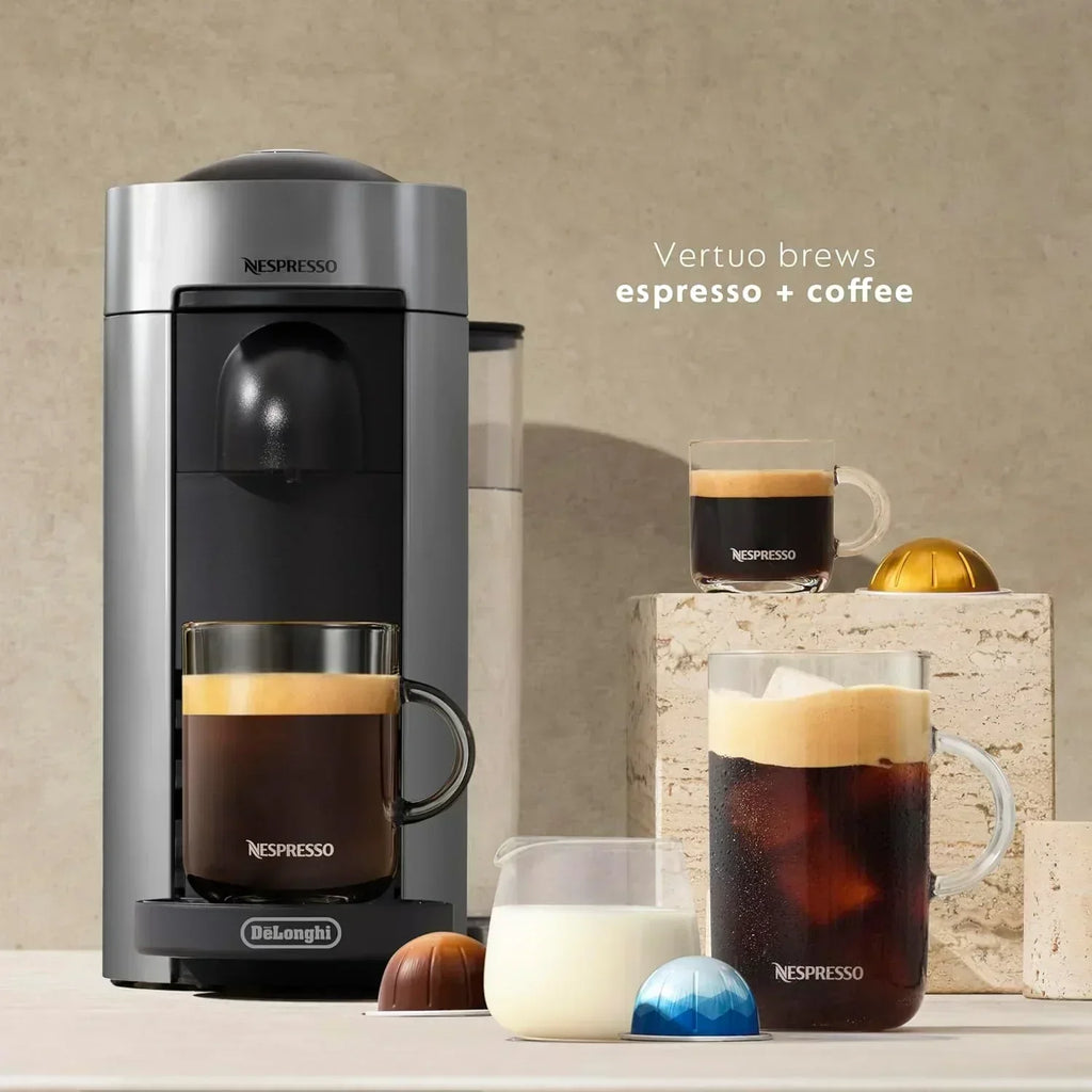 Nespresso Vertuo Plus Coffee and Espresso Maker by De'Longhi wourant