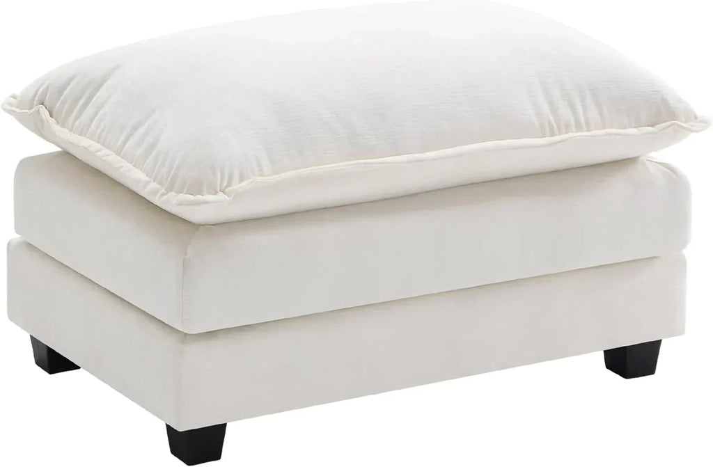 ihanherry 146-inch U-shaped modern sofa modular area cloud sofa wourant