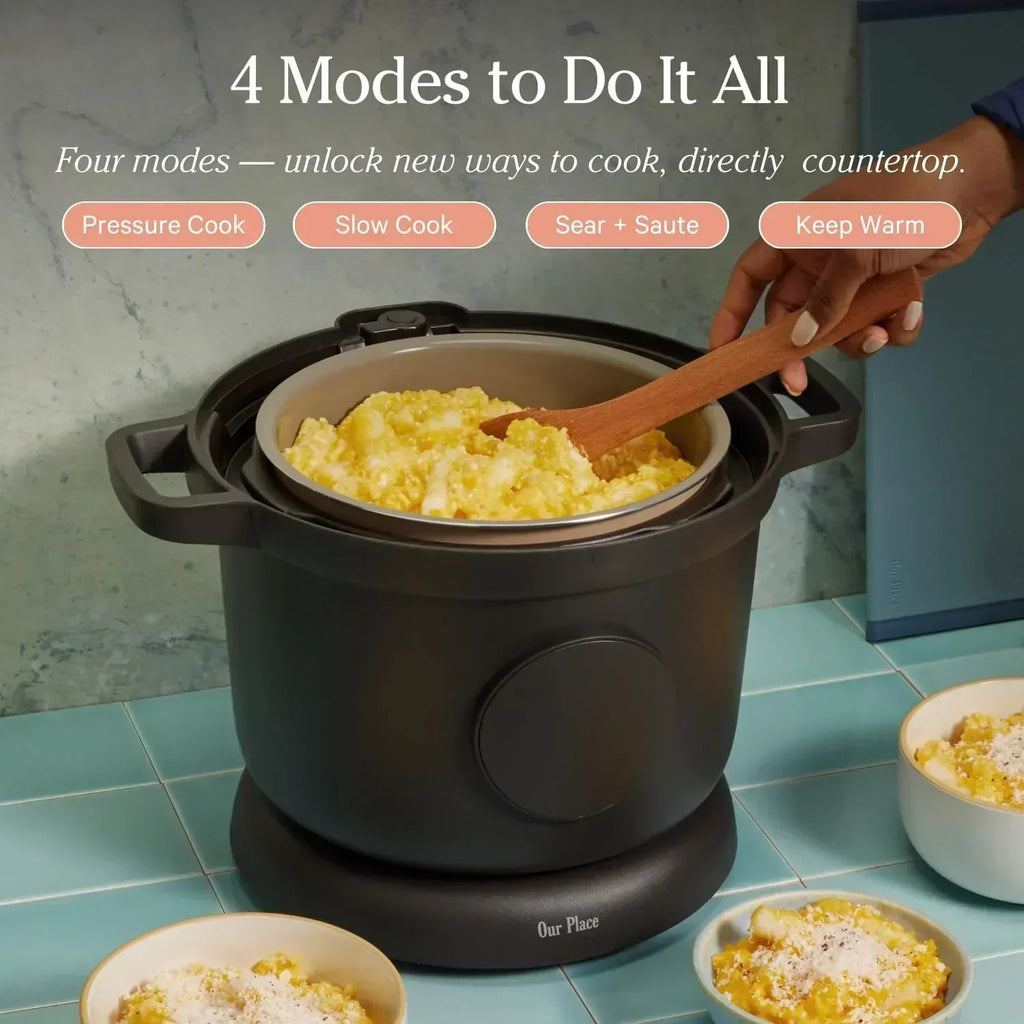 Our Place Dream Cooker 6-quart Multicooker 4 Versatile Modes Pressure Cook Slow Cook Sear wourant