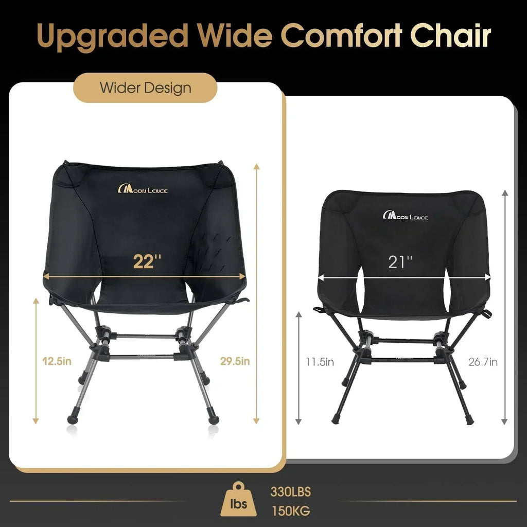 Portable Camping Chair Plus Folding Chair for Backpacking and Hiking wourant