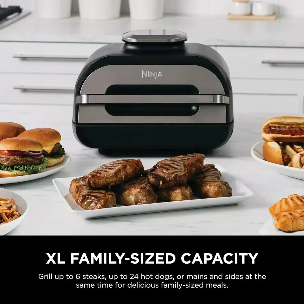 Ninja Foodi Smart XL 6-in-1 Indoor Grill with Air Fry Bake Roast Broil and Dehydrate wourant