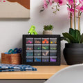 IRIS USA Screw Tool Organizer Small Parts Cabinet Chest Storage Drawers Organization Toolbox wourant
