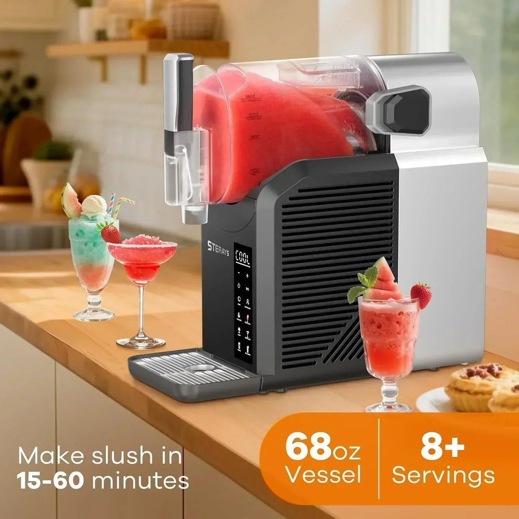 Ninja SLUSHi with RapidChill Technology 88 oz. Frozen Drink Slushie Machine 5 Preset Programs wourant