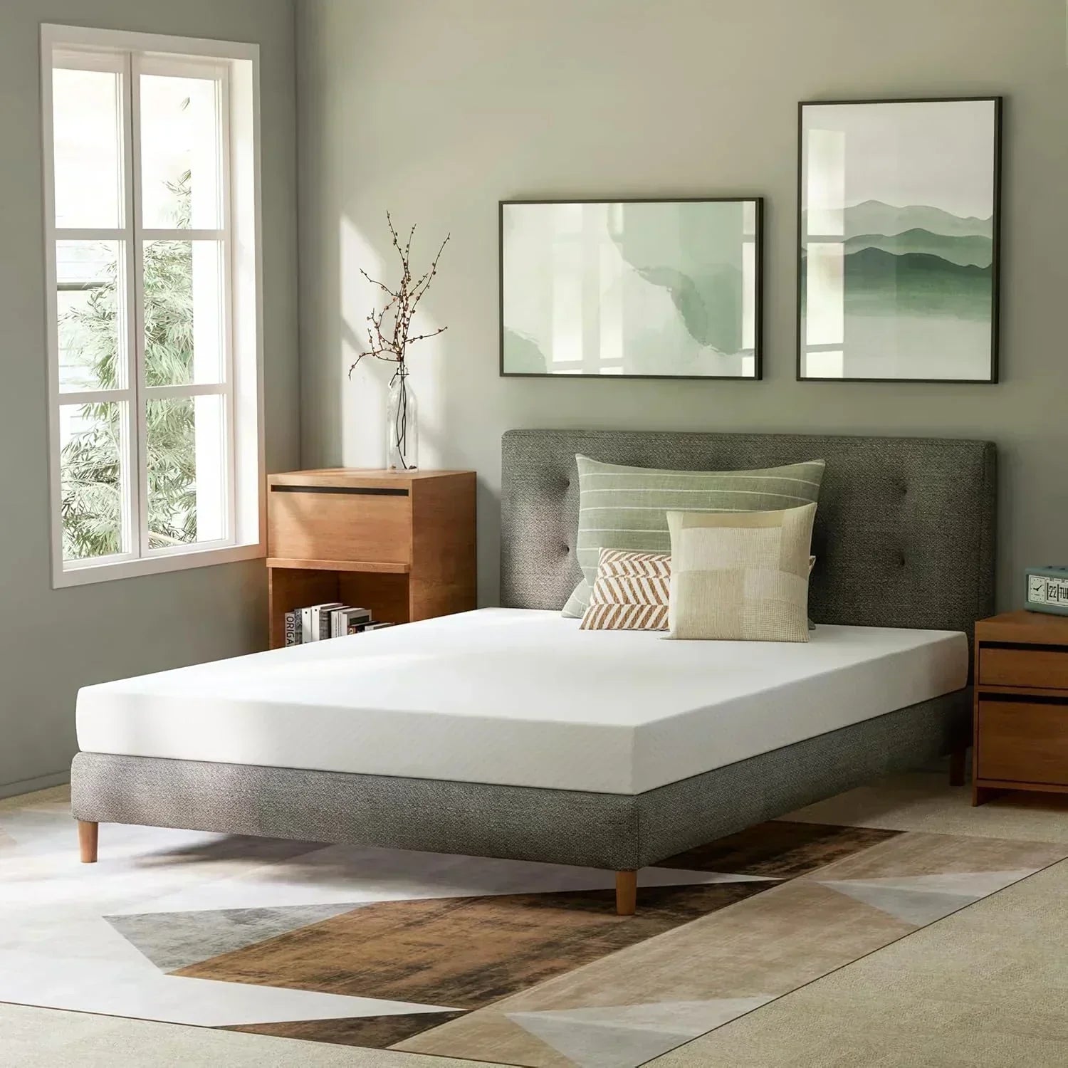 GAESTE 8-inch Fully Cooling Gel Memory Foam Mattress Mattress-in-a-Box wourant