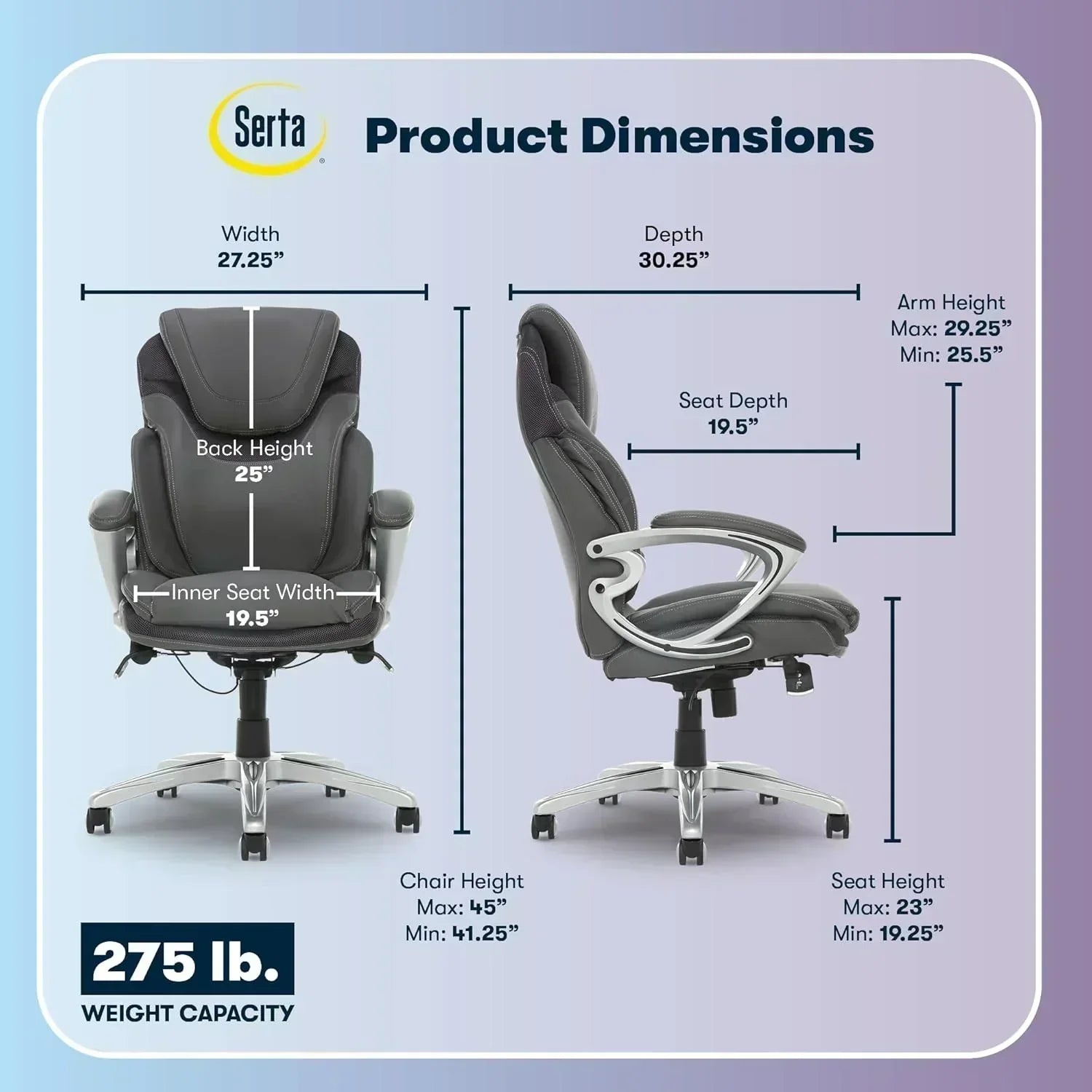 Executive office chair ergonomic computer desk and chair wourant