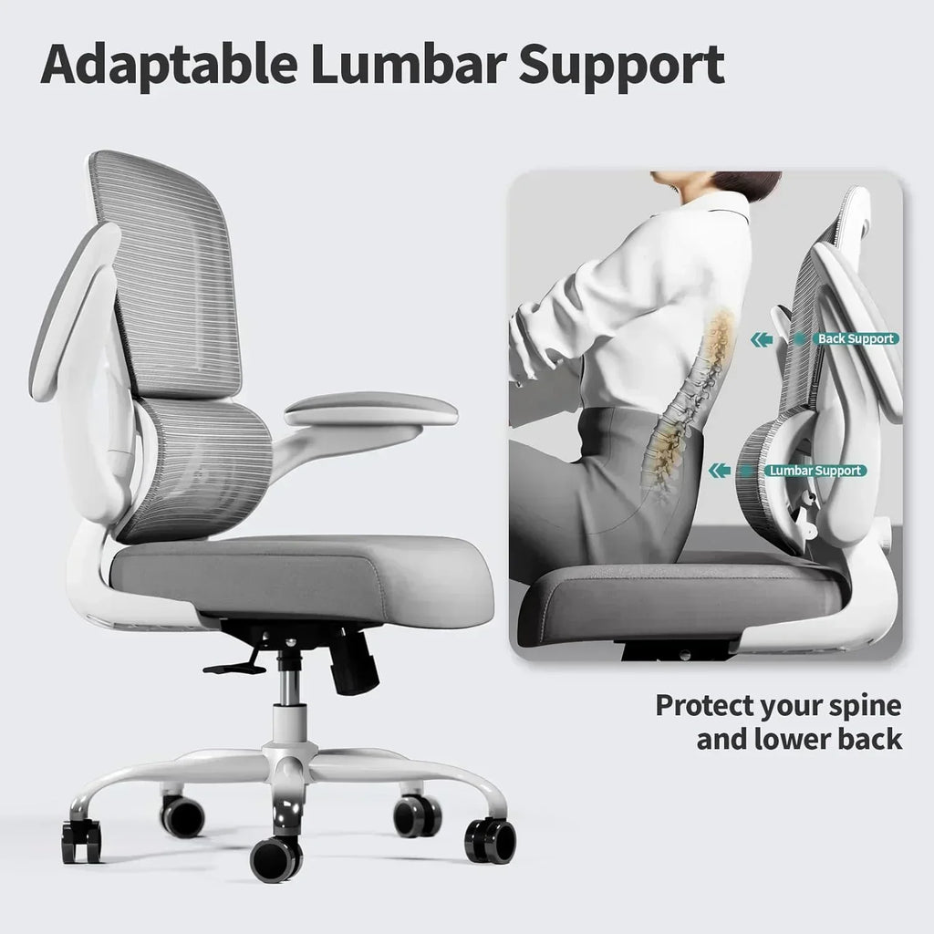 TRALT Office Chair Ergonomic Desk Chair 330 lbs Home Mesh Gaming Chair with Wheels wourant