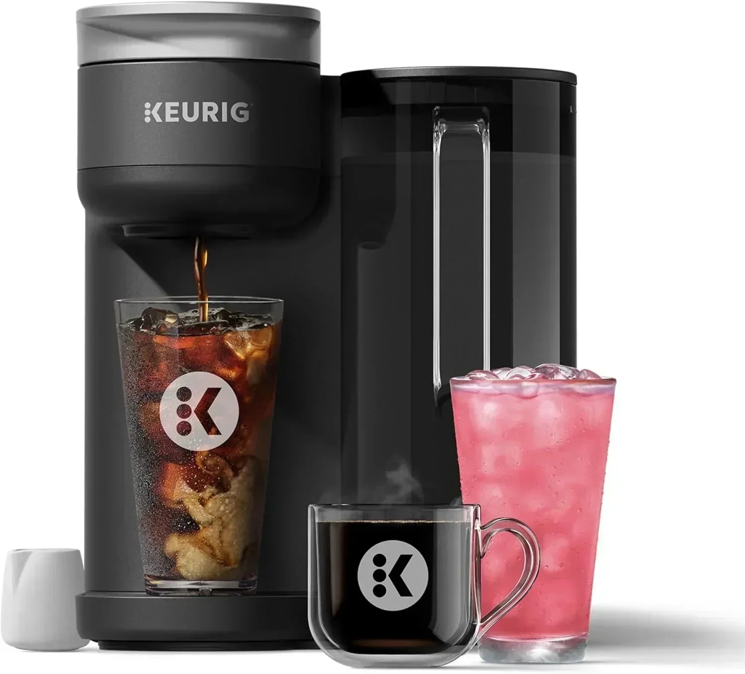 K-Brew+Chill Iced and Hot Single-Cup Coffee Maker with 70-ounce Removable Water Tank wourant