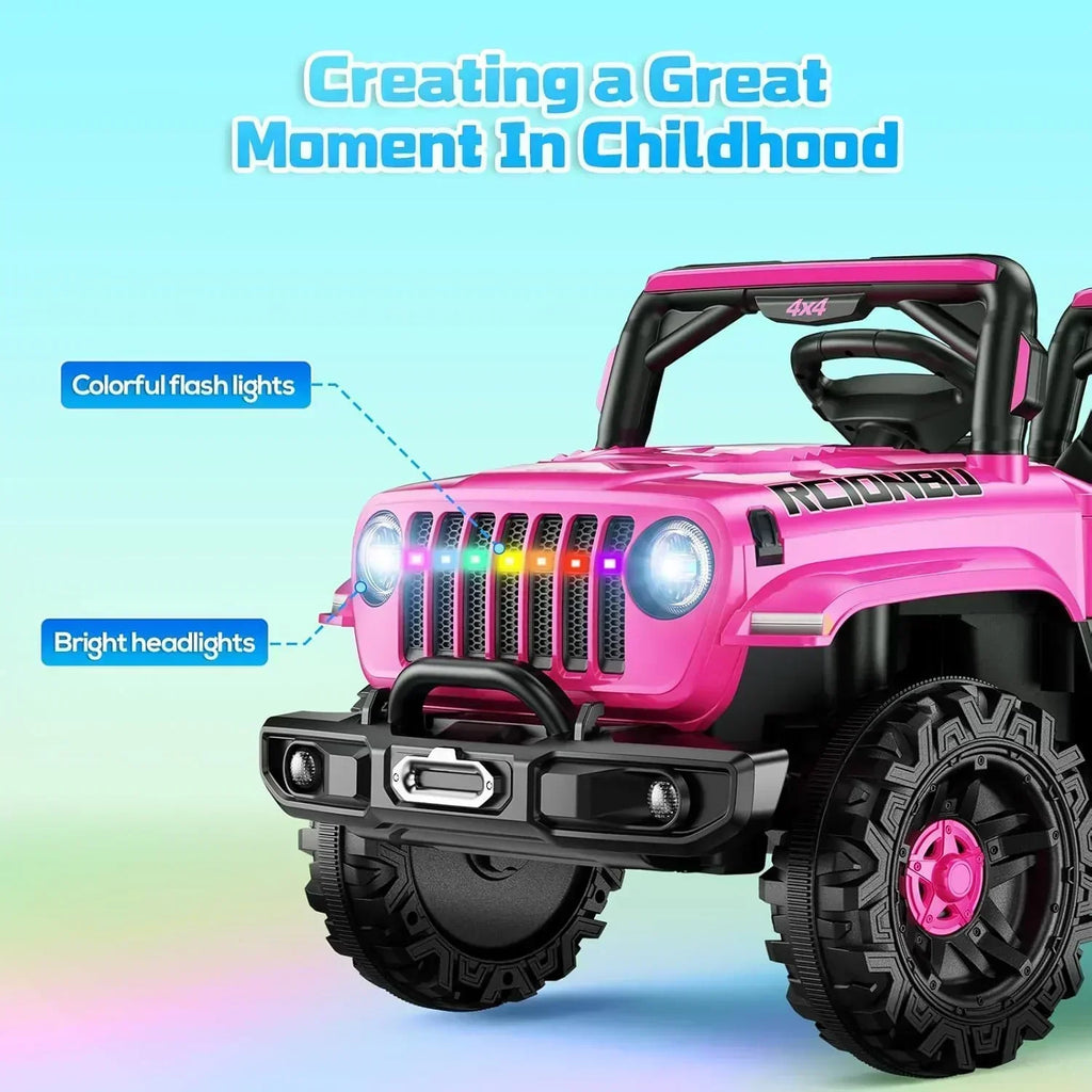 SEALIGHT 12V Children's Driving Truck Model 380 Watt Motor Emergency Braking Function wourant