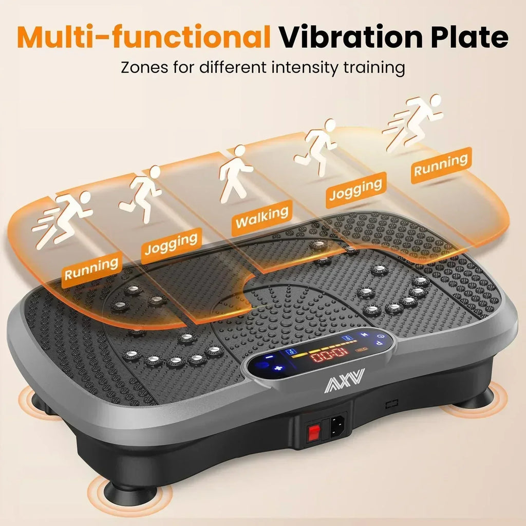 AXV Vibration Plate Fitness Platform Trainer Suitable for men and women to lose weight wourant