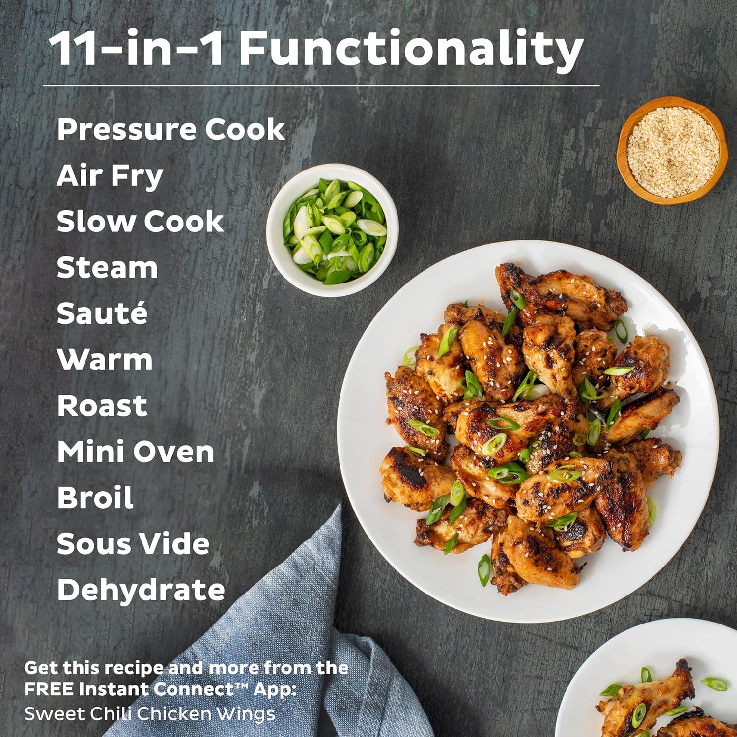 Instant Pot Duo 7 in 1 Electric Pressure Cooker Slow Cooker Rice Cooker Steamer Sauté Pan wourant