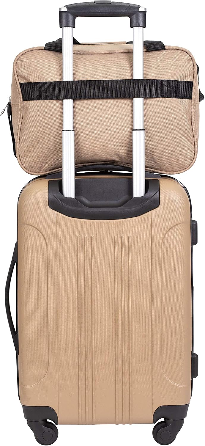 Hardside Travel Luggage Lilac Set of 4 wourant