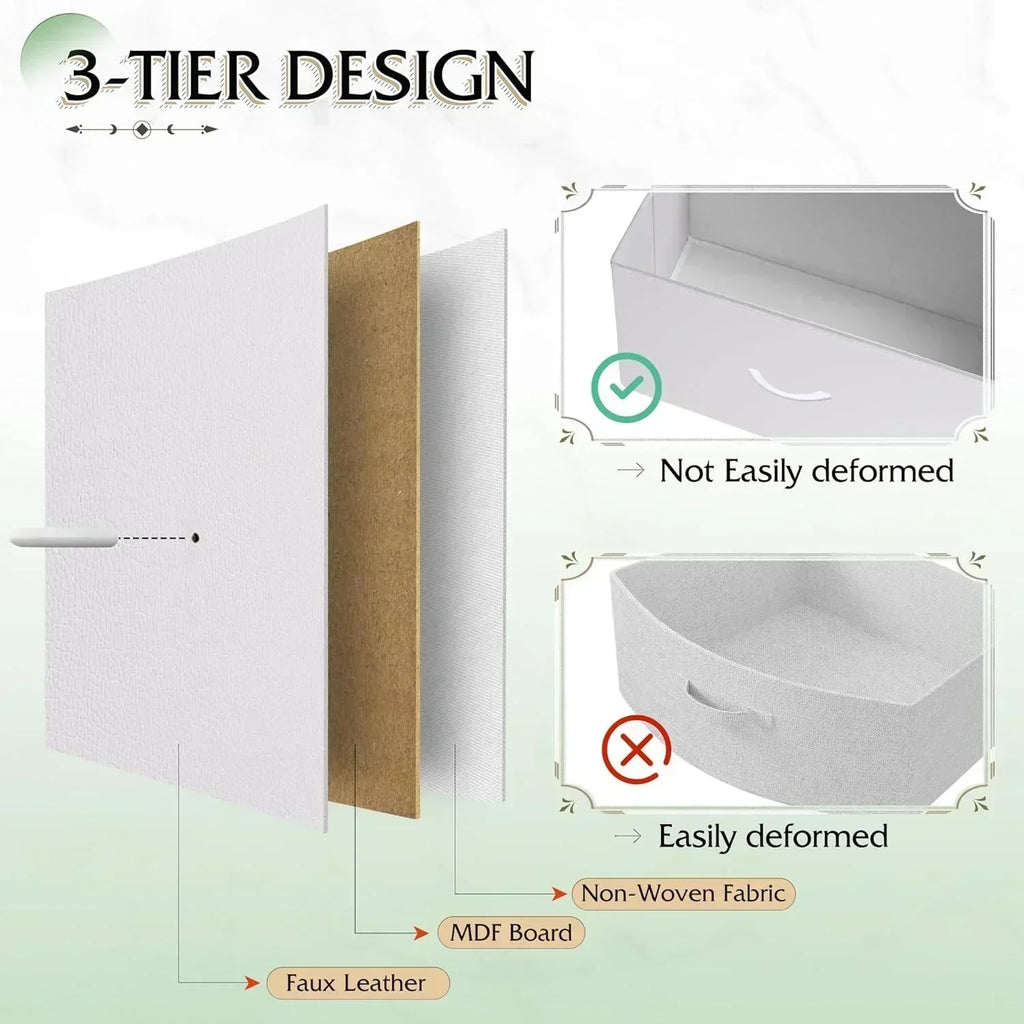 Storage Organizer Unit 11 Fabric Bins Storage Drawers Organizer Steel Frame Tall Storage Tower wourant