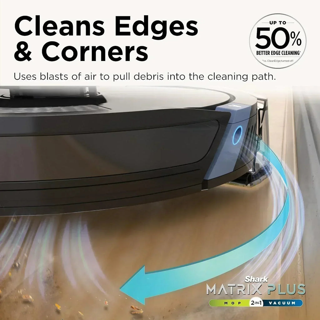 Voice Control Robot Vacuum with Matrix Clean Navigation Home Mapping 60-Day Capacity wourant