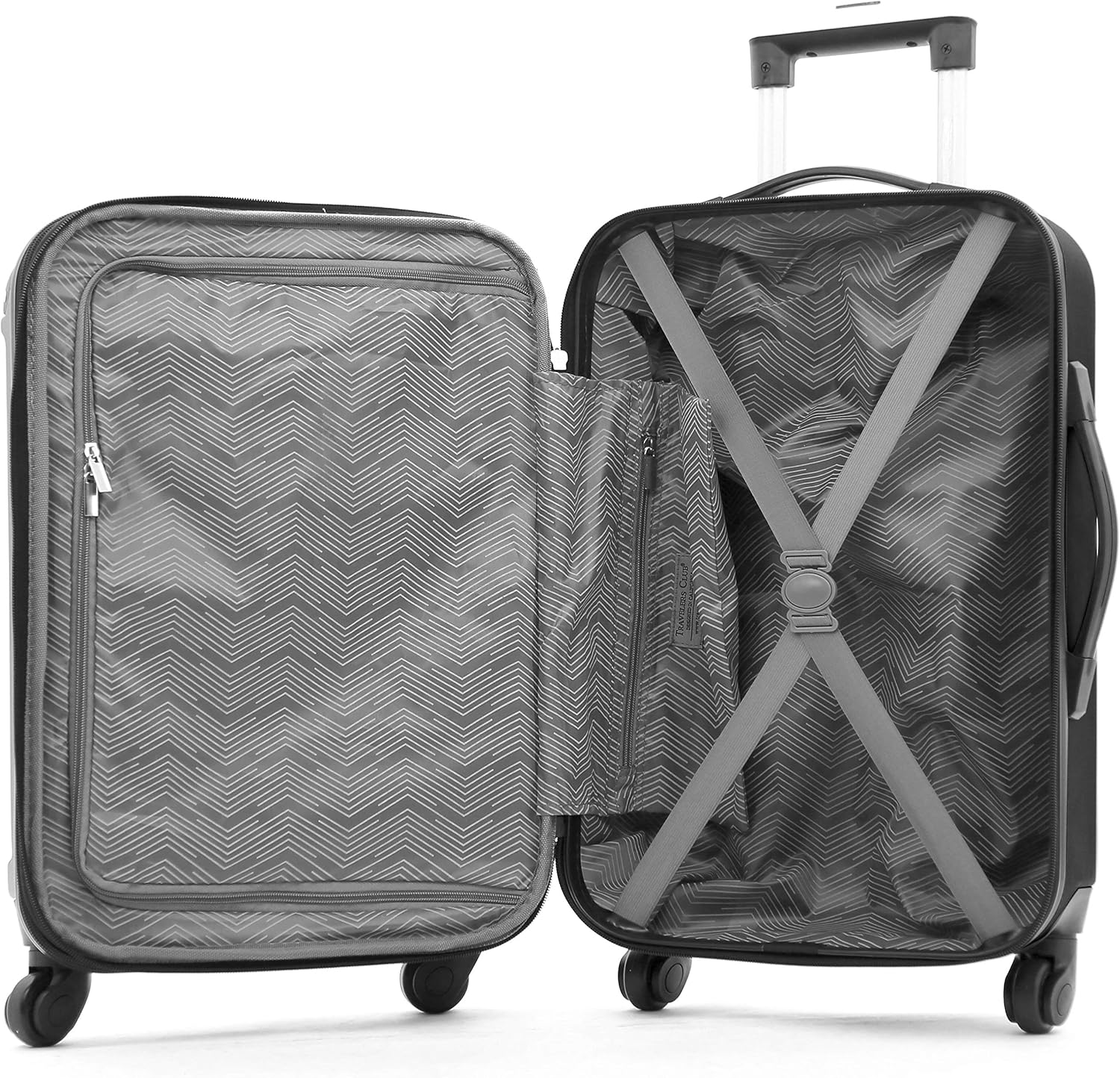 Hardside Travel Luggage Lilac Set of 4 wourant