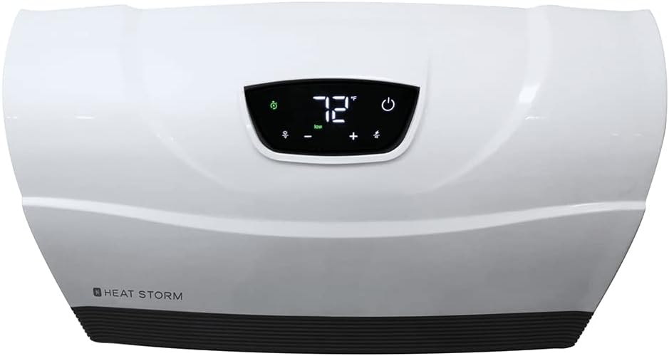 Heat Storm HS-1500-PHX-WIFI Infrared Heater, Wifi Wall Mounted wourant