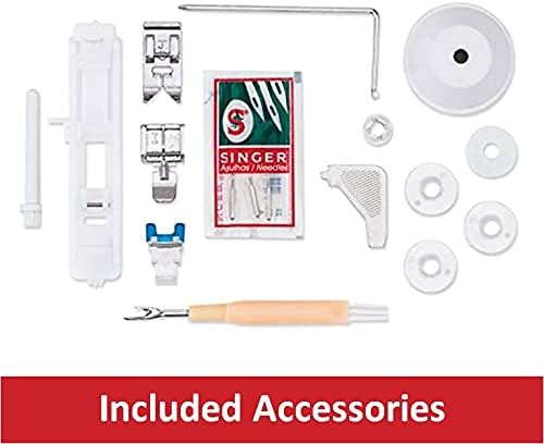 SINGER Heavy Duty 4423 High Speed Sewing Machine with Accessory Kit | Strong Motor With Enhanced Piercing Power, 97 Stitch Applications, Full Metal frame, 1-step Buttonhole & LED Light wourant