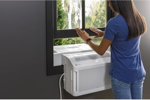 PHNT10CC Clearview Air Conditioner 10,300, Inverter Technology, Ultra Quiet, Medium Rooms up to 450 Sq. FT, Full Window View with Easy Installation, Energy-Efficient Cooling, 10300 BTU, White wourant