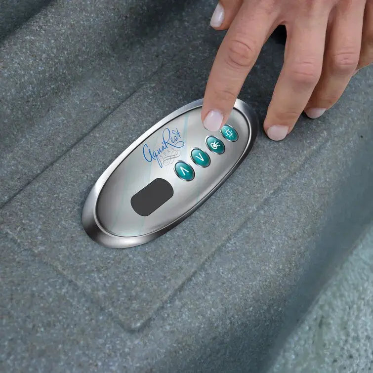 Aquarest Spas Jet Square Plug And Play Hot Tub with Ozonator wourant