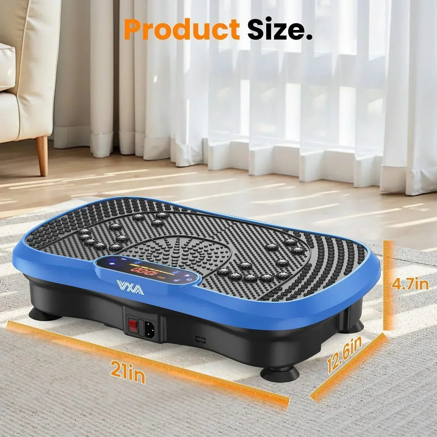AXV Vibration Plate Fitness Platform Trainer Suitable for men and women to lose weight wourant