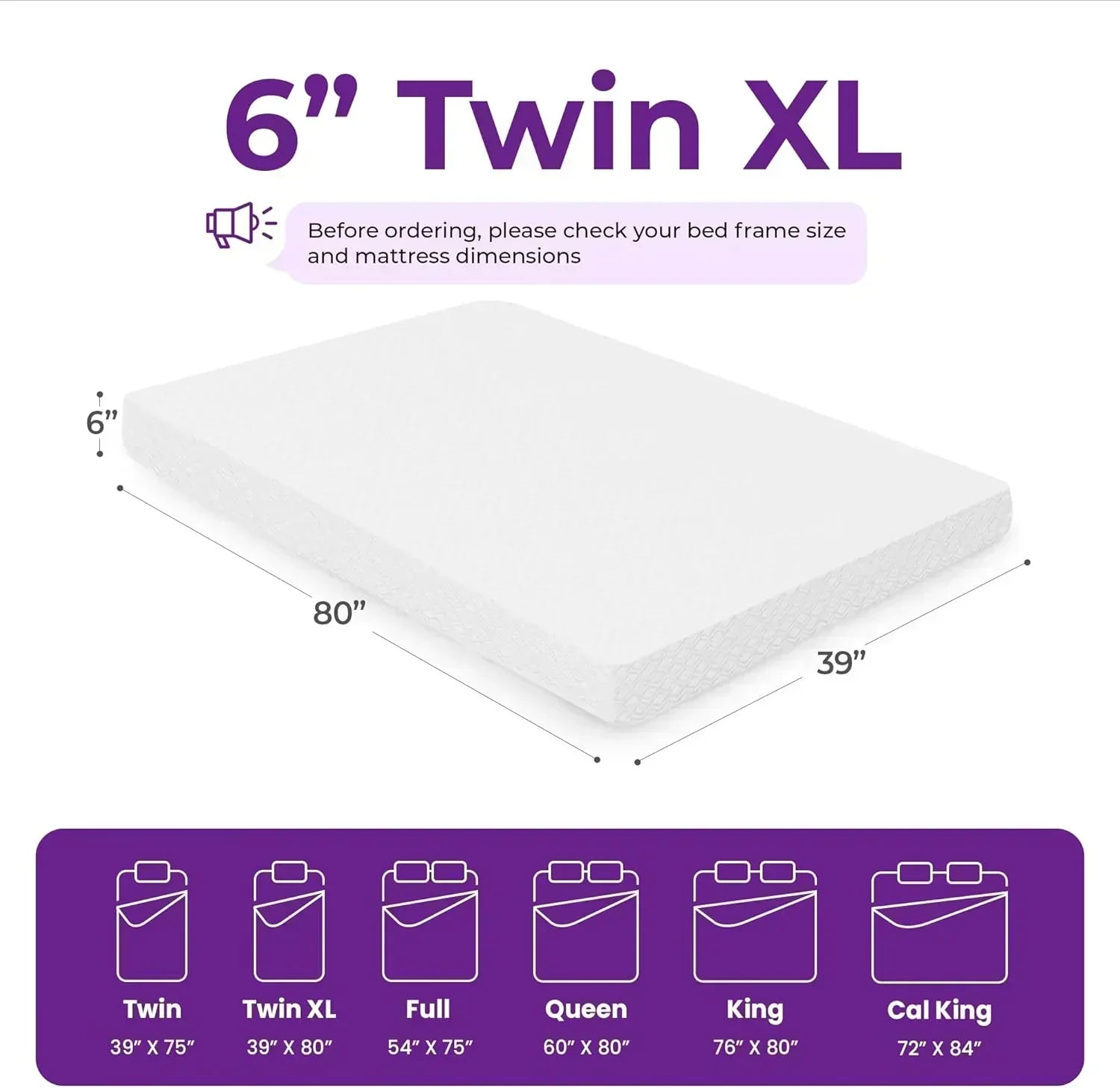 GAESTE 8-inch Fully Cooling Gel Memory Foam Mattress Mattress-in-a-Box wourant