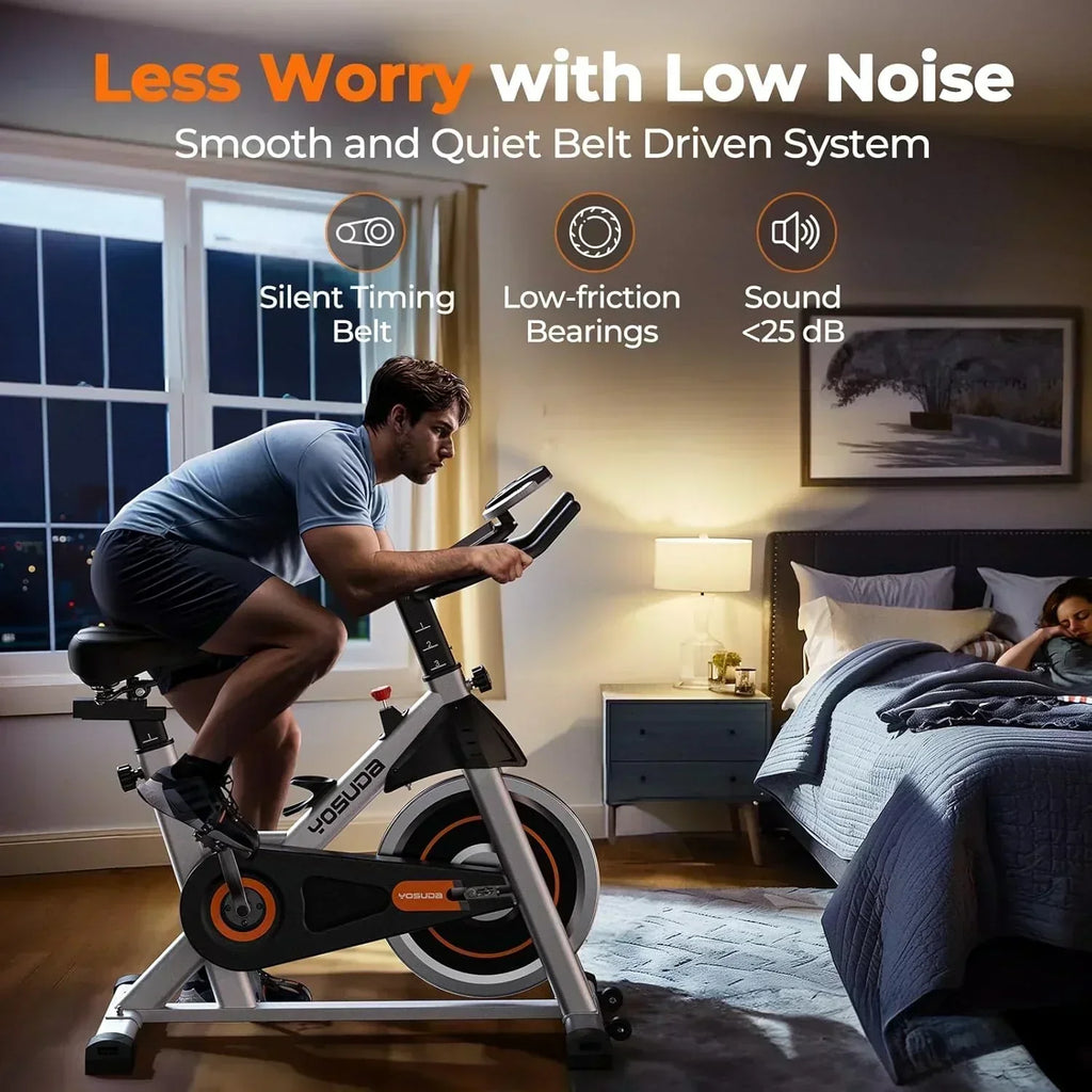 Arita brand fitness bicycle Home fixed fitness treadmill Low noise design tablet stand wourant