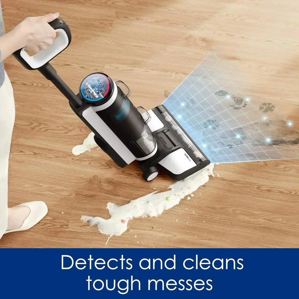 Wet Dry Vacuum Cordless Floor Cleaner and Mop One-Step Cleaning for Hard Floors wourant