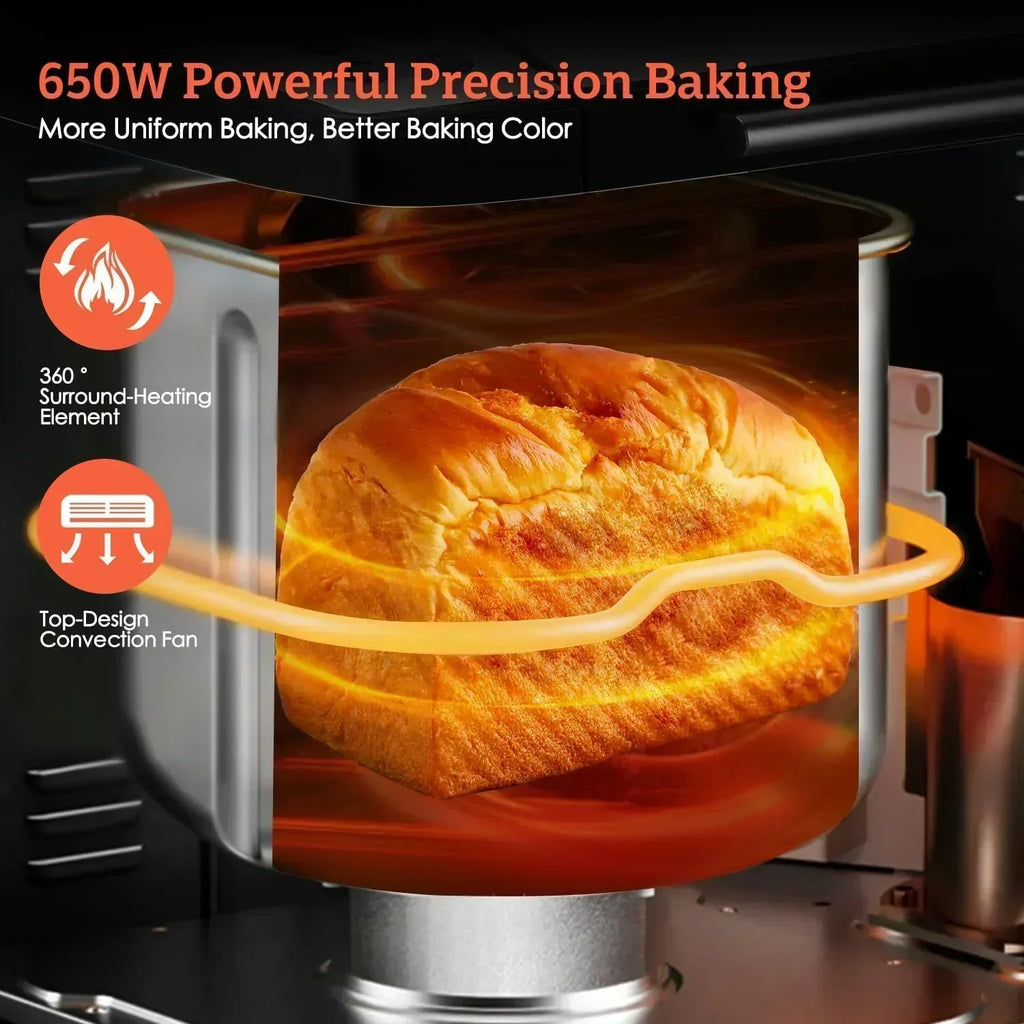 KBS 2LB Bread Maker 19-in-1 Automatic Stainless Steel Bread Maker with Ceramic Pot wourant