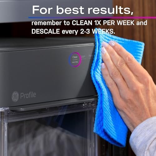 GE Profile Opal 2.0 XL with 1 Gallon Tank Chewable Crunchable Countertop Nugget Ice Maker wourant