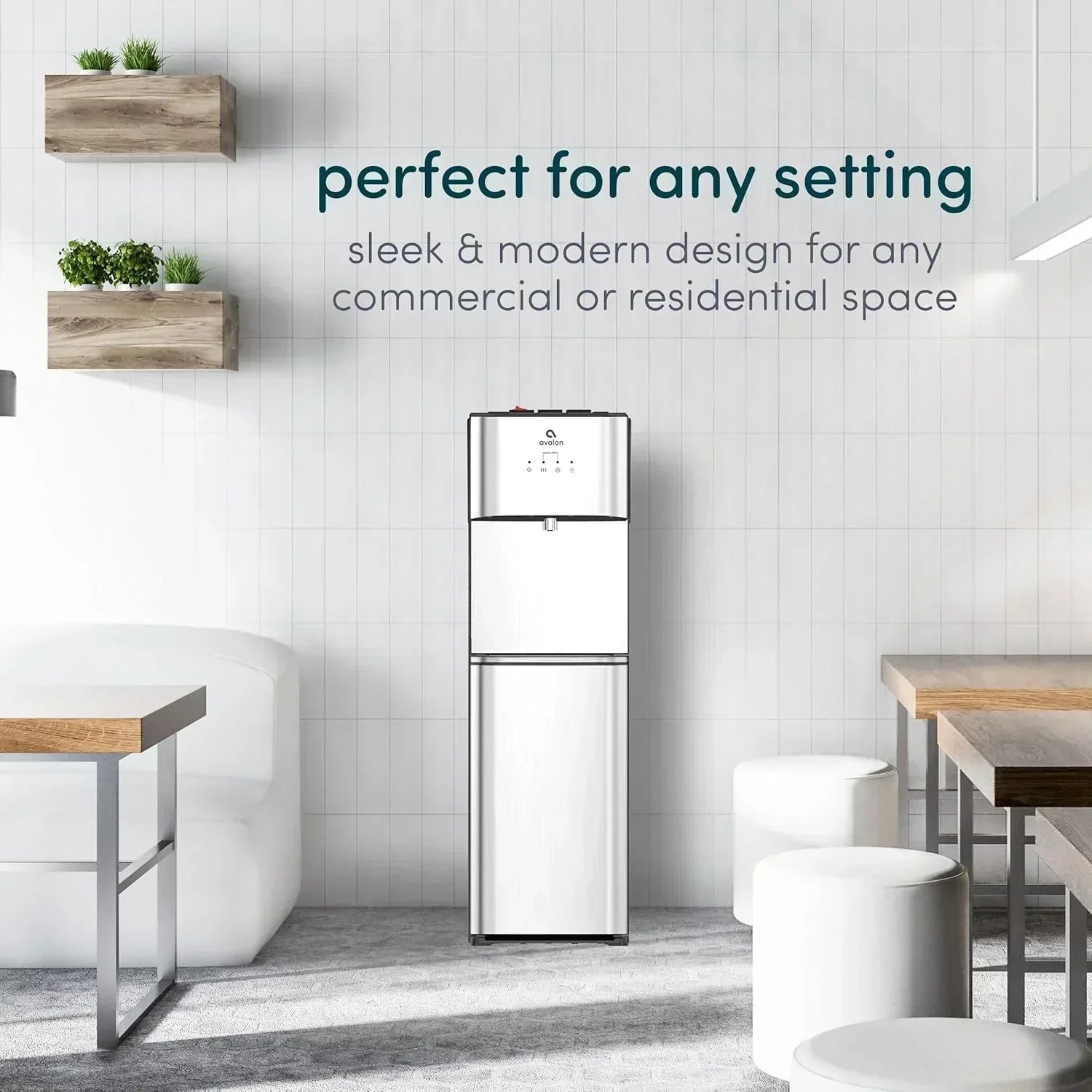 Avalon A3F Bottom Loading Water Cooler Dispenser BioGuard-3 Temperature Settings-UL-Filtered wourant