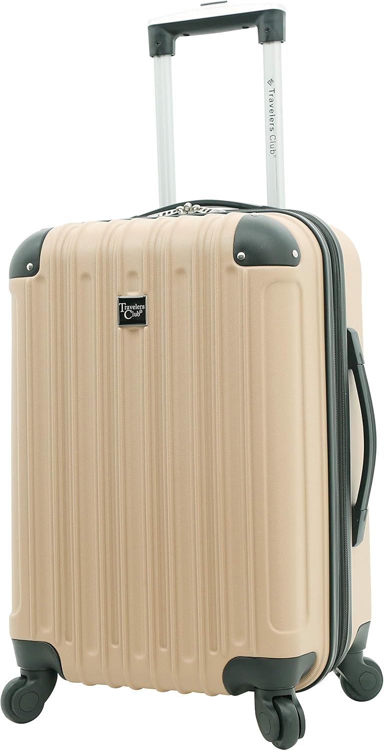 Hardside Travel Luggage Lilac Set of 4 wourant