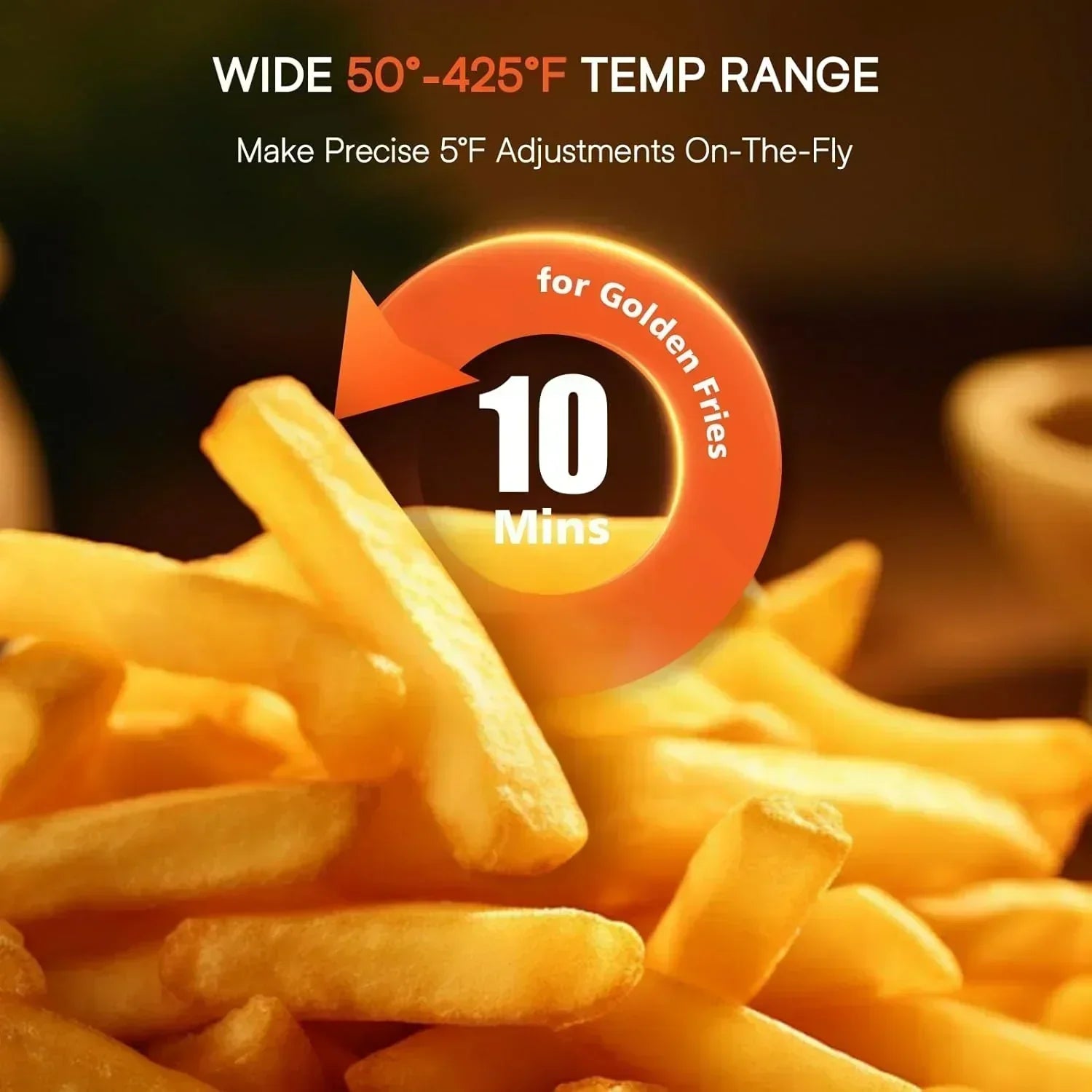 Nuwave Brio 15.5Qt Air Fryer Oven quickly reheats bakes and dehydrates food wourant