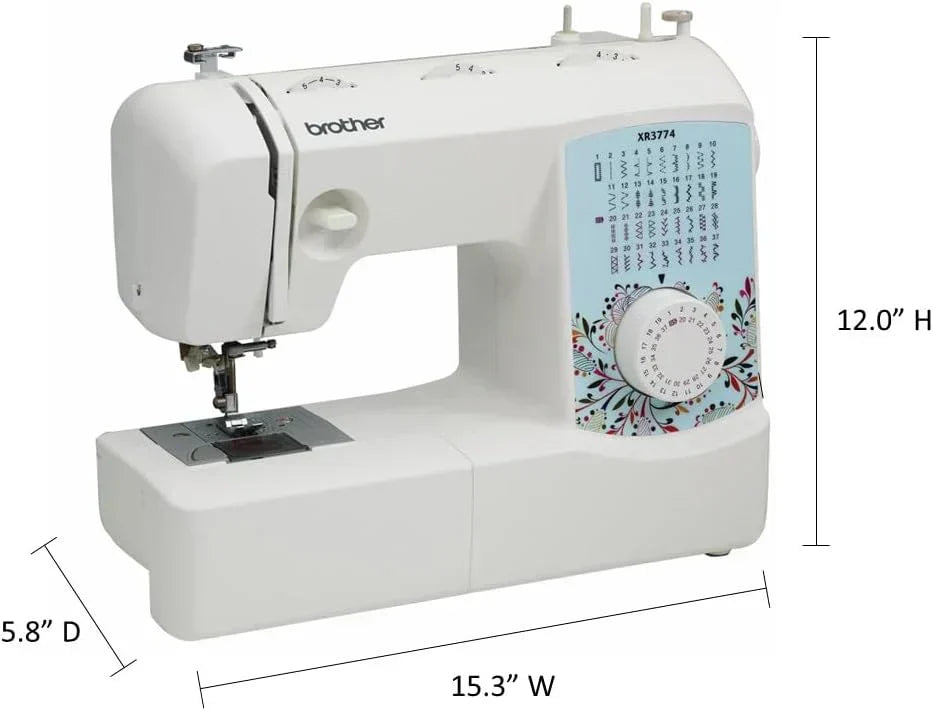 Sewing and Quilting Machine XR3774 37 Built-in Stitches Includes 8 Sewing Feet wourant