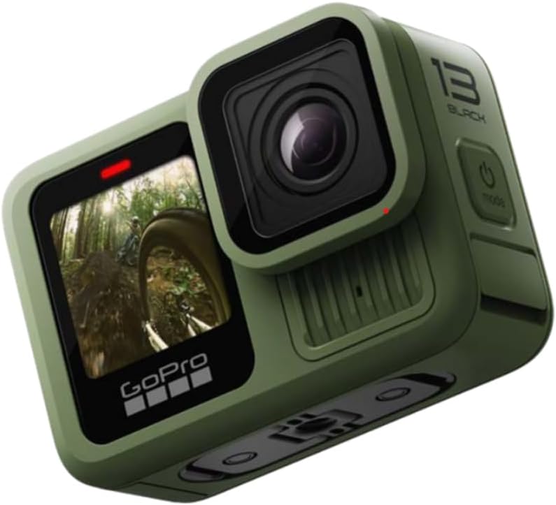 Black - Waterproof Action Camera with 5.3K60 Video, 27MP Photo + Compatability with HB-Series Lenses wourant