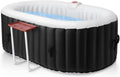 Edostory Hot Tub Inflatable Portable Oval Spa 2 Person Hot Tub with 90 Bubble Jets wourant