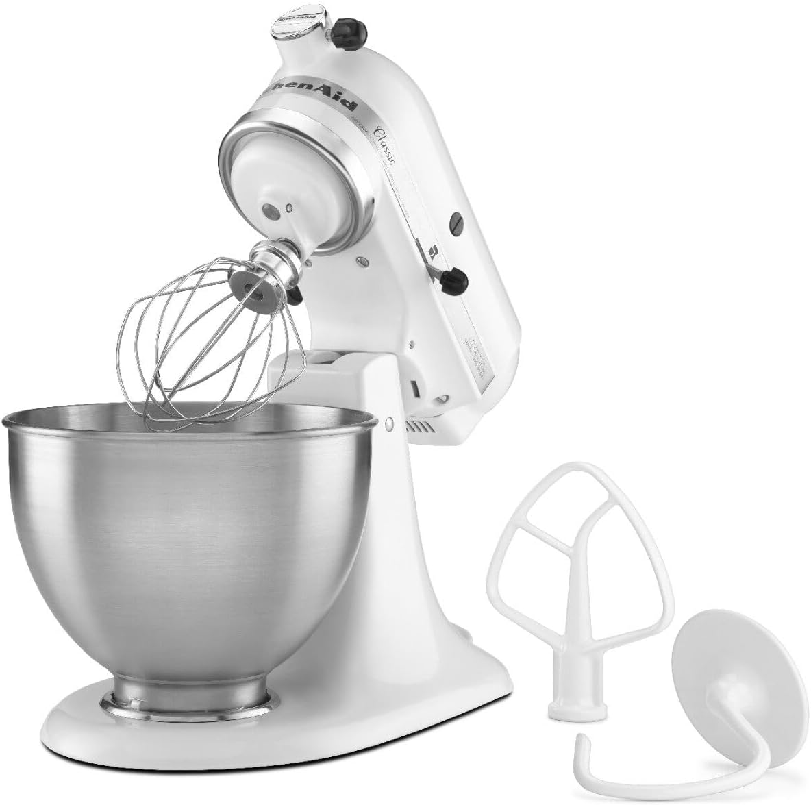 KitchenAid Classic Series 4.5 Quart Tilt-Head Stand Mixer K45SS, Onyx Black wourant