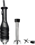 VONCI 500W Commercial Immersion Blender, 16" SUS 304 Removable Shaft, Heavy Duty Power Hand Mixer with Variable Speed 6000-20000RPM, Professional Electric Stick Blender for Restaurant Kitchen Use. wourant