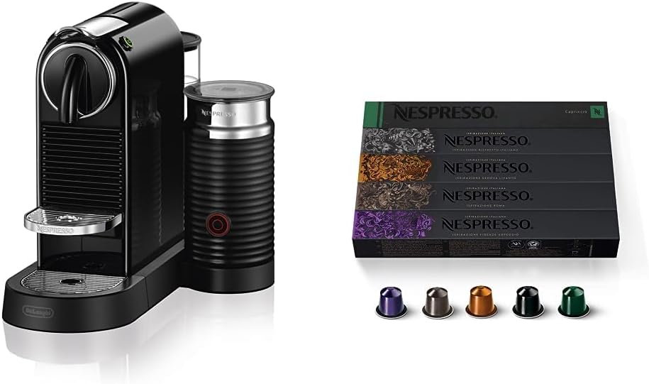 Nespresso CitiZ Original Espresso Machine by De'Longhi, Black wourant