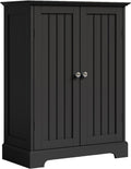 ChooChoo Bathroom Floor Cabinet, Modern Bathroom Storage Cabinet with 4 Door wourant