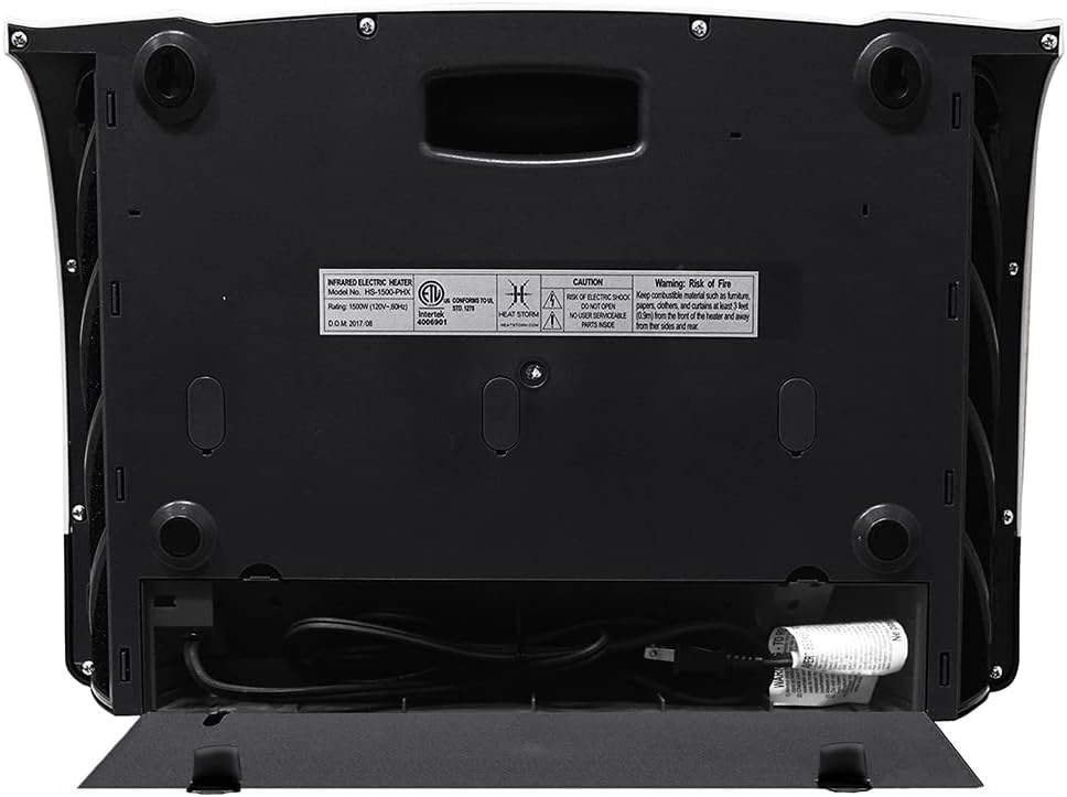 Heat Storm HS-1500-PHX-WIFI Infrared Heater, Wifi Wall Mounted wourant