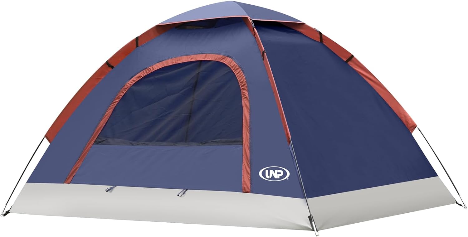 Camping Tent 2/3/4/6 Person Dome Tent Portable Camping Tent for Outdoor and Backpacking Beach wourant