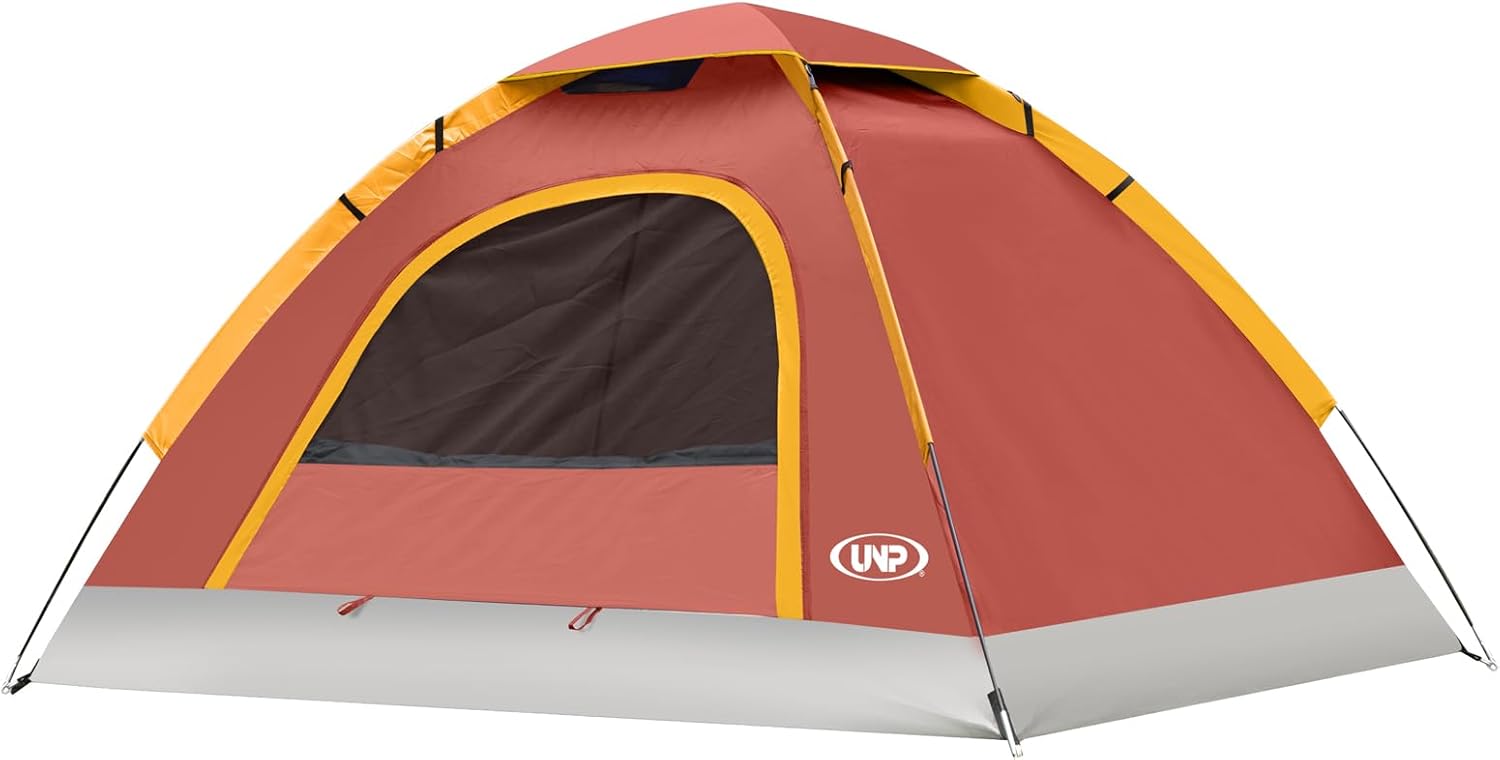 Camping Tent 2/3/4/6 Person Dome Tent Portable Camping Tent for Outdoor and Backpacking Beach wourant