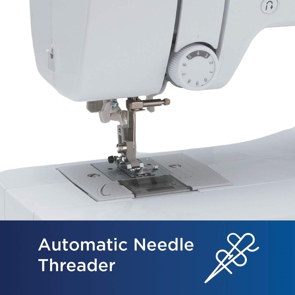 Brother CS5055 computerized sewing machine, 60 built-in stitches, LCD display wourant