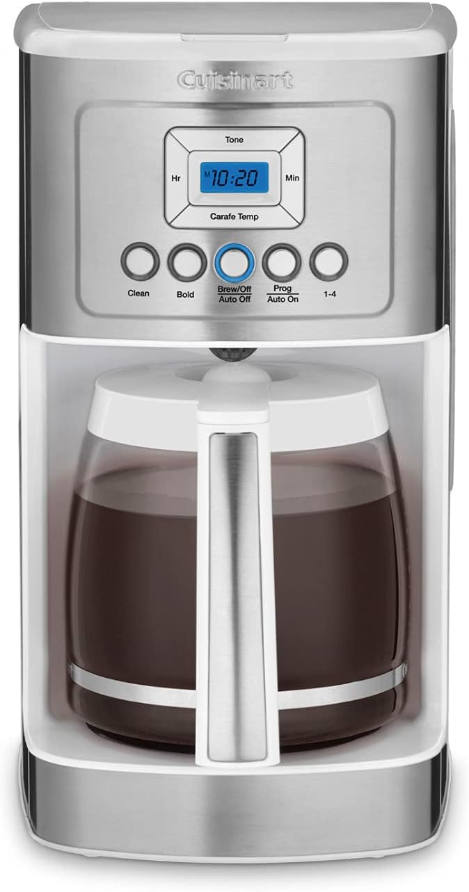 Cuisinart DCC-3200P1 Coffee Maker Fully Automatic with Brew Strength Control, 1-4 Cup Setting wourant