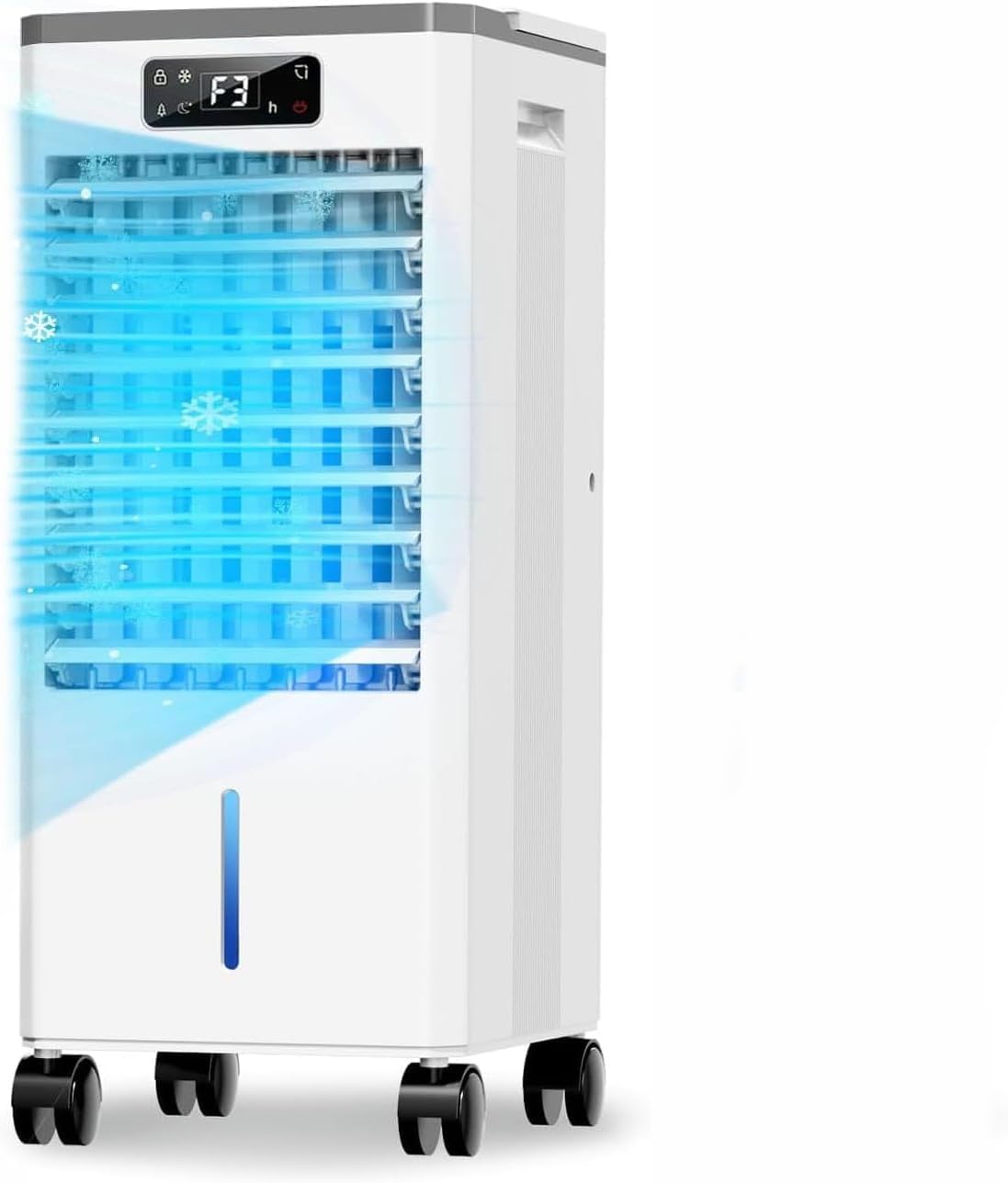 Windowless Portable Air Conditioners, Evaporative Air Cooler w/3 Modes & 3 Speeds, 12H Timer for Smart Auto-off, 2-Gal Tank for 20H Cooling,16FT Remote,No Hose Needed,46db Swamp Cooler wourant