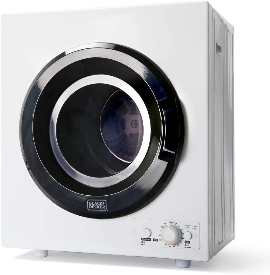 BLACK+DECKER BCED37 Compact Dryer for Standard Wall Outlet wourant