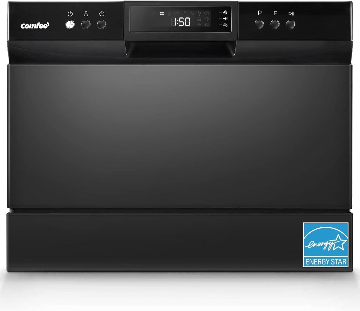 COMFEE Countertop Dishwasher, Energy Star Portable Dishwasher, 6 Place Settings wourant