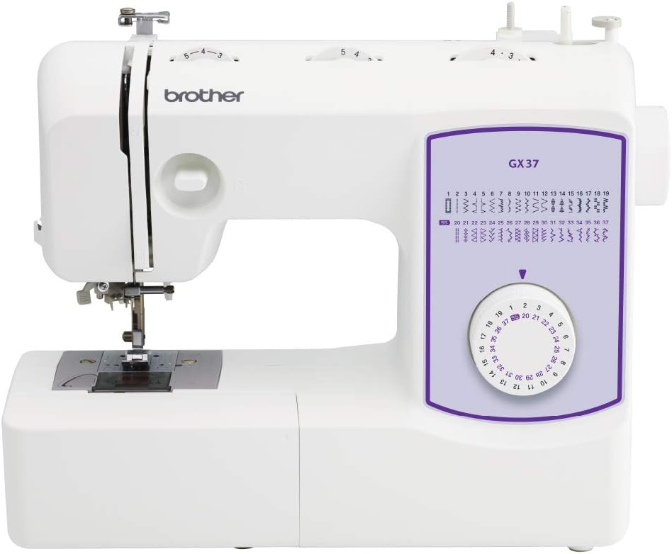 Brother sewing machine, GX37, 37 built-in stitches, 6 sewing feet included wourant