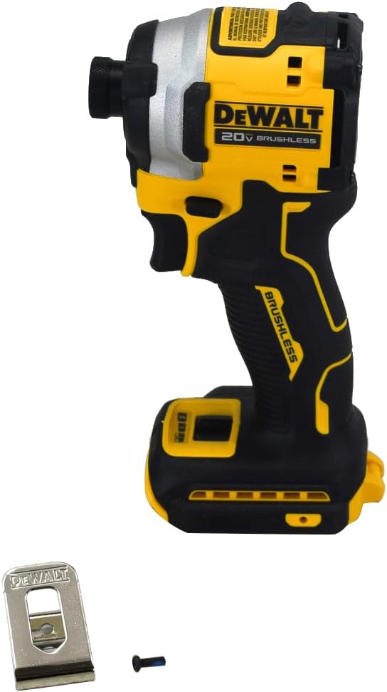 ATOMIC 20V MAX Brushless Cordless Compact 0.25-Inch Impact Driver Tool with Variable 3-Speed Trigger (Black and Yellow) wourant