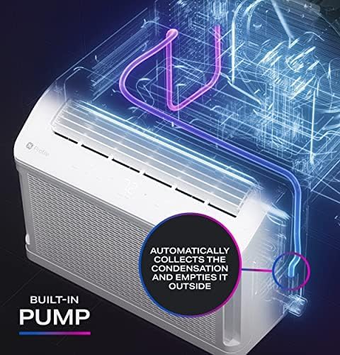 PHNT10CC Clearview Air Conditioner 10,300, Inverter Technology, Ultra Quiet, Medium Rooms up to 450 Sq. FT, Full Window View with Easy Installation, Energy-Efficient Cooling, 10300 BTU, White wourant